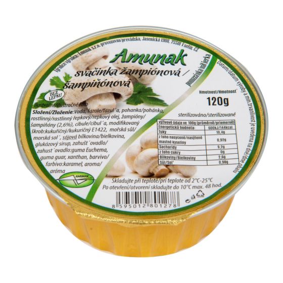 Svačinka šampiónová 120 g   AMUNAK