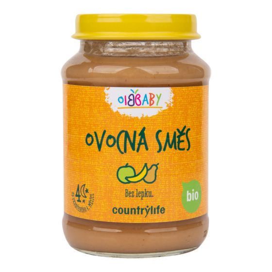 Dojčenská výživa ovocná zmes 190 g BIO   COUNTRY LIFE