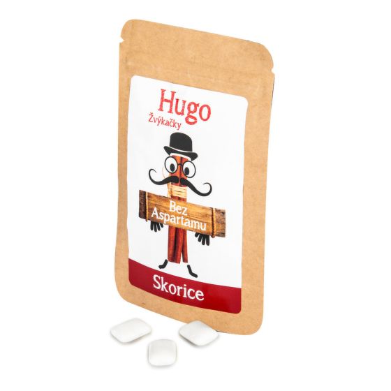 Žuvačky HUGO škorica 9 g VELEBA
