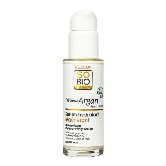 Sérum hydratačné a regeneračné 30 ml BIO zrelá pleť Precieux argan   SO’BiO étic