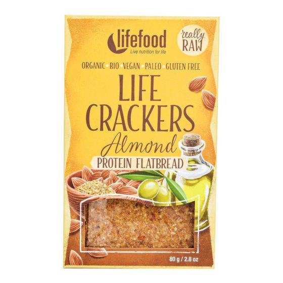 Life Crackers Chlebánek 80 g BIO   LIFEFOOD