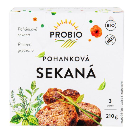 VÝPREDAJ!!!Pohánková sekaná 210 g BIO   PROBIO