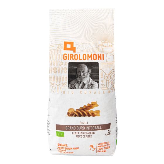 Cestoviny fusuli celozrnné semolinové 500g BIO GIROLOMONI