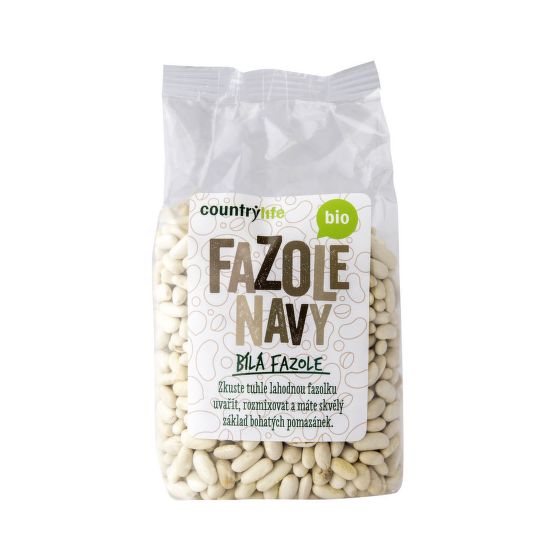Fazuľa navy 500 g BIO   COUNTRY LIFE
