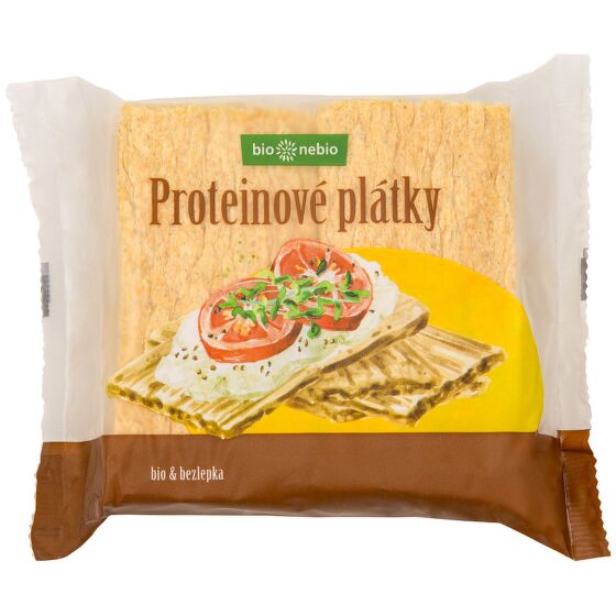 Plátky chrumkavé proteínové 100 g BIO   BIO NEBIO