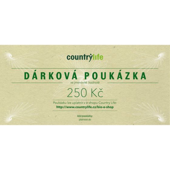 Darčeková poukážka 20€