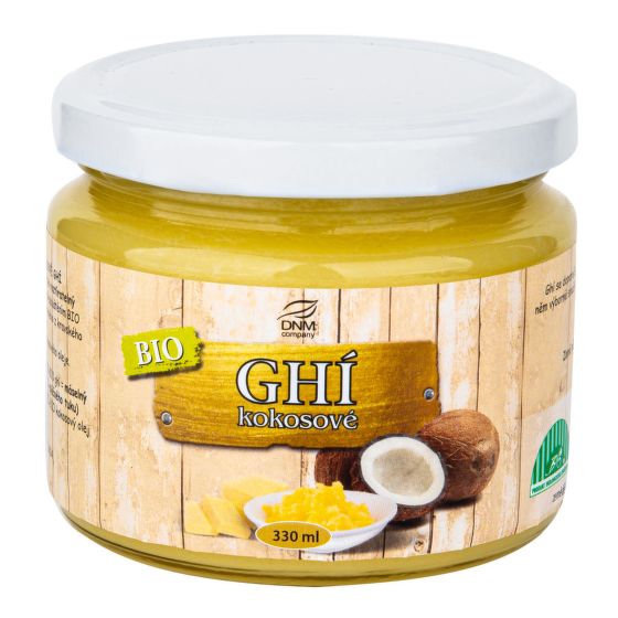 Prepustené maslo GHI kokosové 330 ml BIO   DNM COMPANY