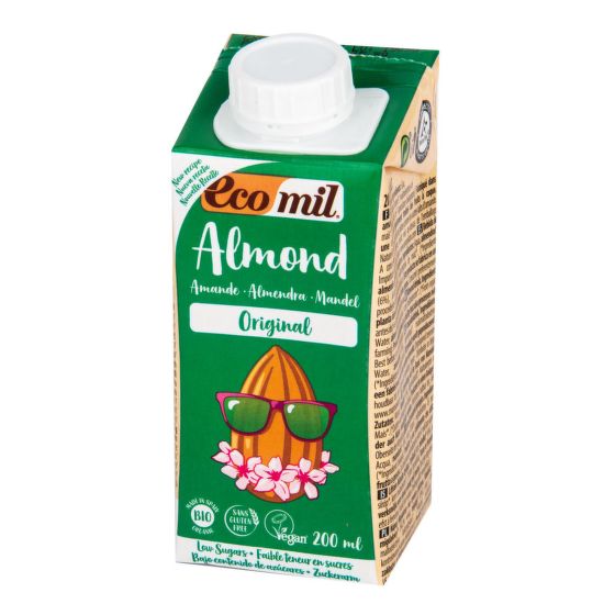 Nápoj zo sladkých mandlí 200 ml BIO   ECOMIL