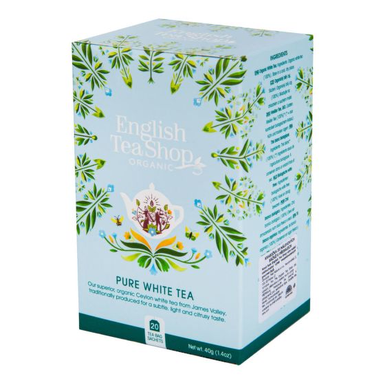 Čaj Biely 20 vrecúšok BIO   ENGLISH TEA SHOP