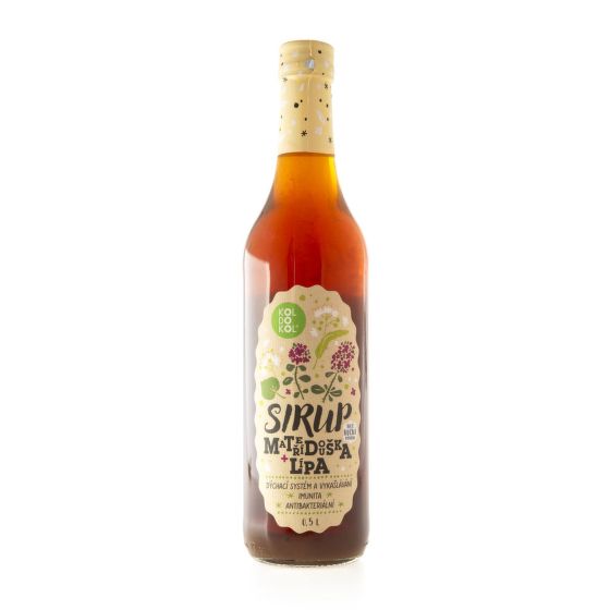 Sirup materina dúška a lipa 500 ml   KOLDOKOL
