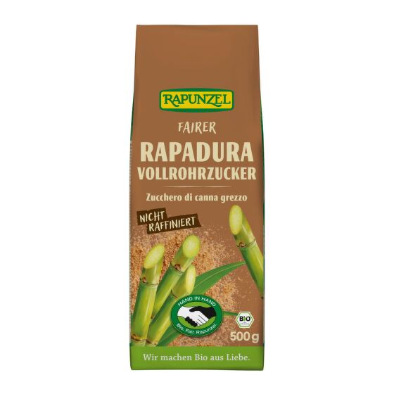 Šťava trstinová sušená Rapadura 500 g BIO   RAPUNZEL