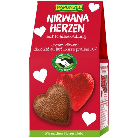 Srdiečka nugátové 128 g BIO   RAPUNZEL