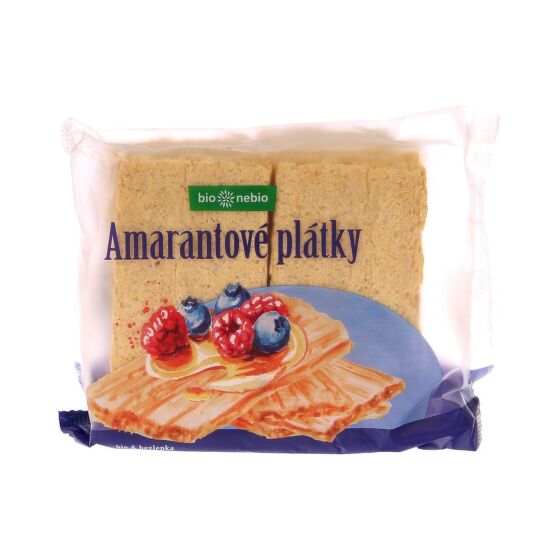 Plátky chrumkavé s amarantom 100 g BIO   BIO NEBIO