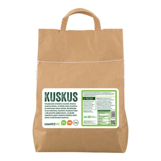 Kuskus 5 kg BIO   COUNTRY LIFE