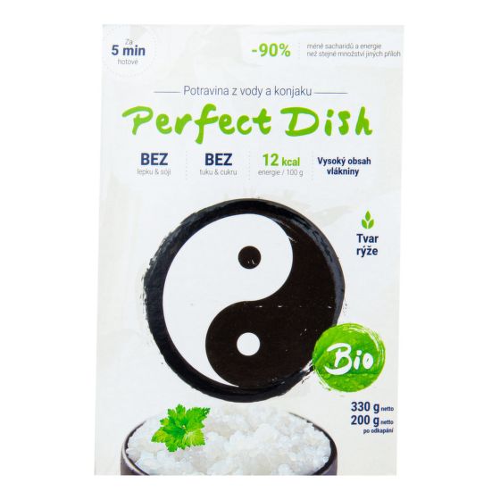 Rastlina konjak tvar ryža v náleve 330 g BIO   PERFECT DISH