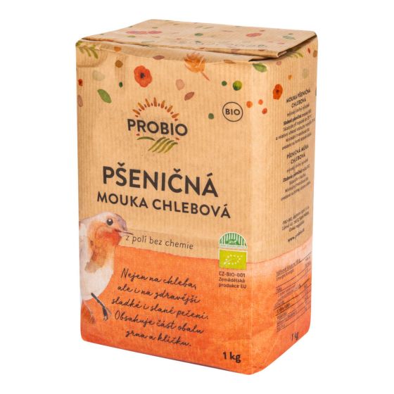 Múka pšeničná chlebová 1 kg BIO   PROBIO