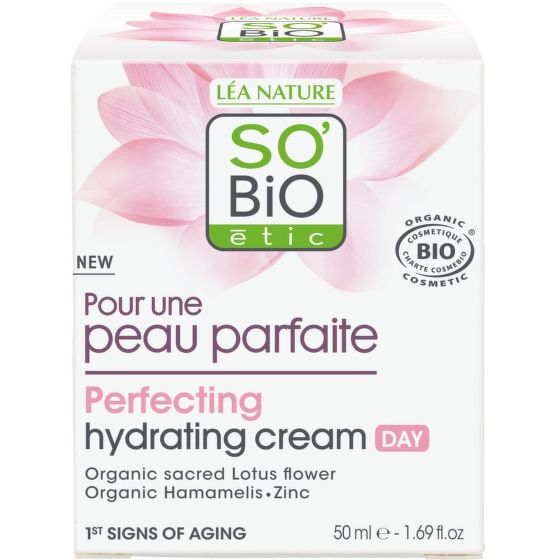 Krém hydratačný pre dokonalú pleť 50 ml BIO   SO’BiO étic