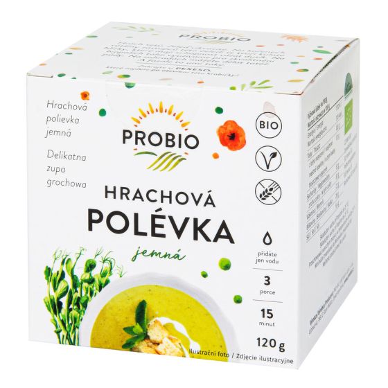 Polievka hrachová jemná 120 g BIO   PROBIO