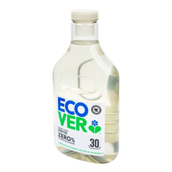 ECOVER ZERO Tekutý prací prostriedok koncentrovaný 1,5L