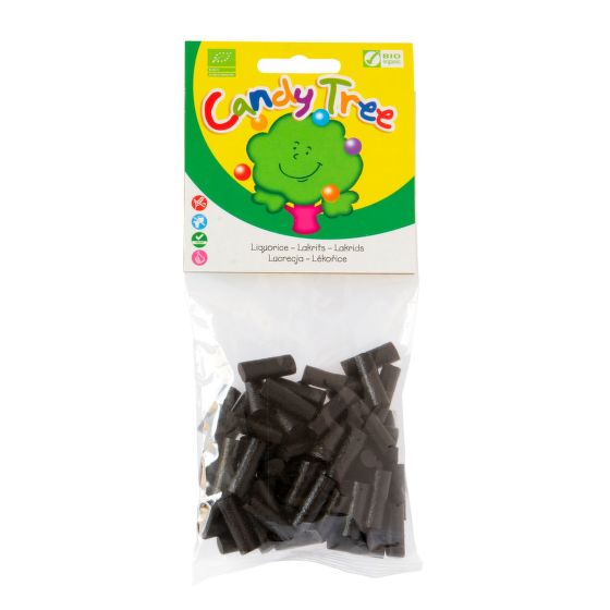 Kúsky s príchuťou sladkého drievka bezlepkové 100 g BIO   CANDY TREE