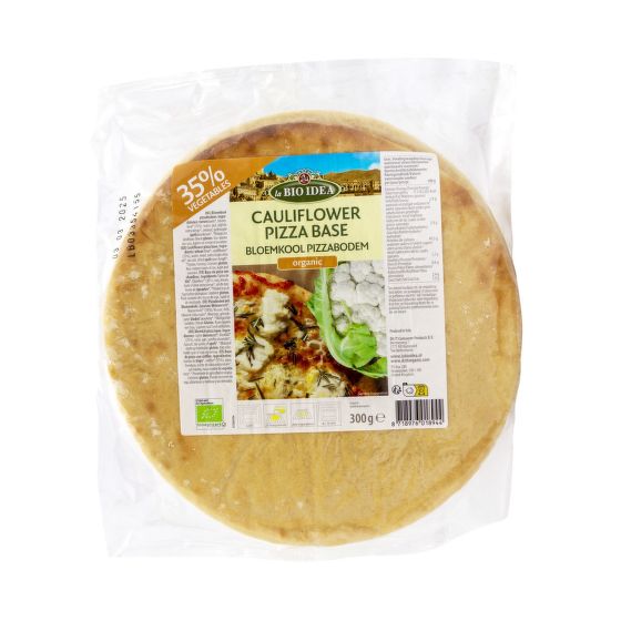 Cesto na pizzu karfiolové - hotové 300 g BIO   BIO IDEA