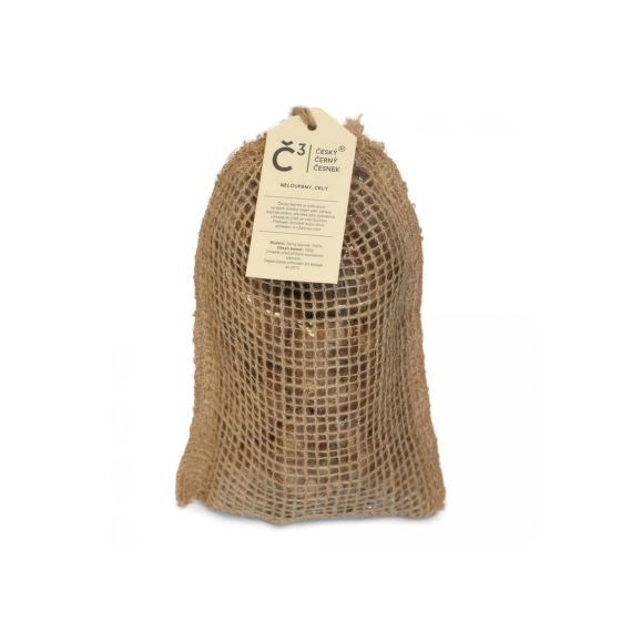 Cesnak čierny český nelúpaný 300 g   BLACK GARLIC