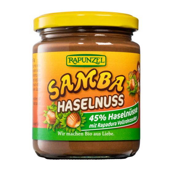 Nátierka oriešková SAMBA 250 g BIO   RAPUNZEL