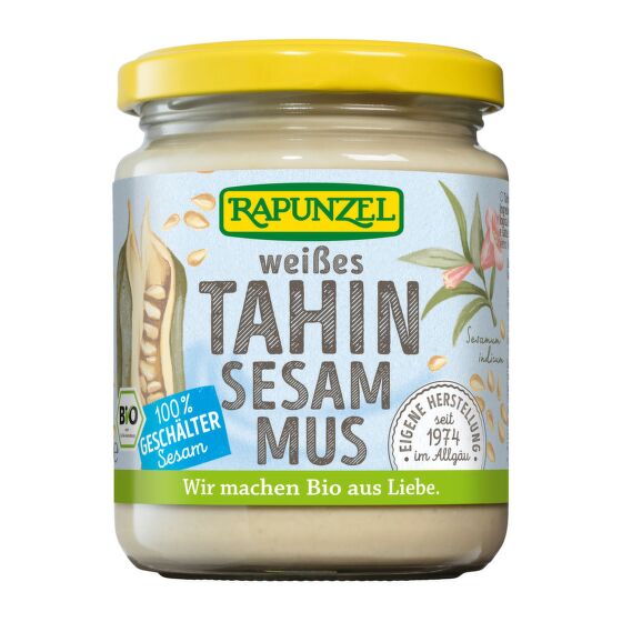 Tahini biele sezamová pasta 100% 250 g BIO   RAPUNZEL