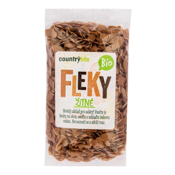 Cestoviny fliačky ražné 400 g BIO   COUNTRY LIFE