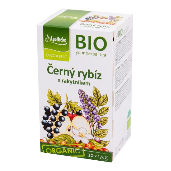 Čaj Ovocný s čiernymi ríbezľami a rakytníkom 30 g BIO   MEDIATE