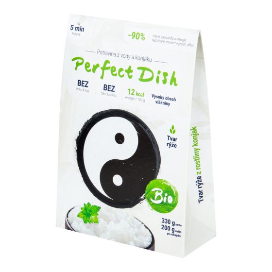 Rastlina konjak tvar ryža v náleve 330 g BIO   PERFECT DISH