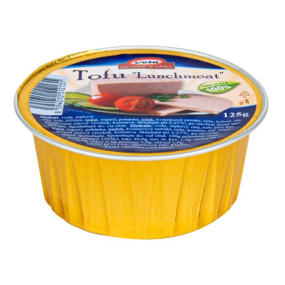 Tofu Lunchmeat 125 g   VETO ECO