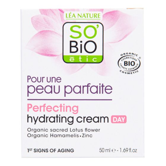 Krém hydratačný pre dokonalú pleť 50 ml BIO   SO’BiO étic