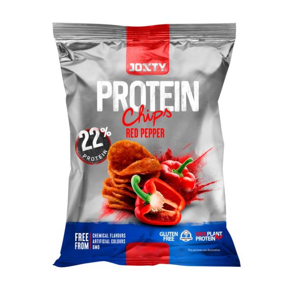 Chipsy proteínové s príchuťou papriky 50 g   JOXTY CHIPS