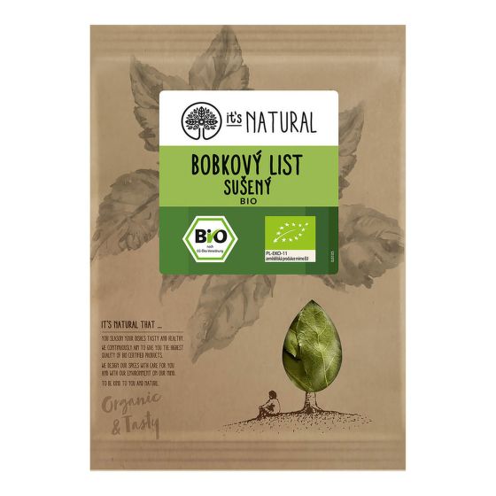 Bobkový list sušený 6 g BIO   IT'S NATURAL