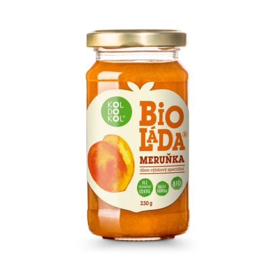 Bioláda nátierka ovocná marhuľa 230 g BIO KOLDOKOL