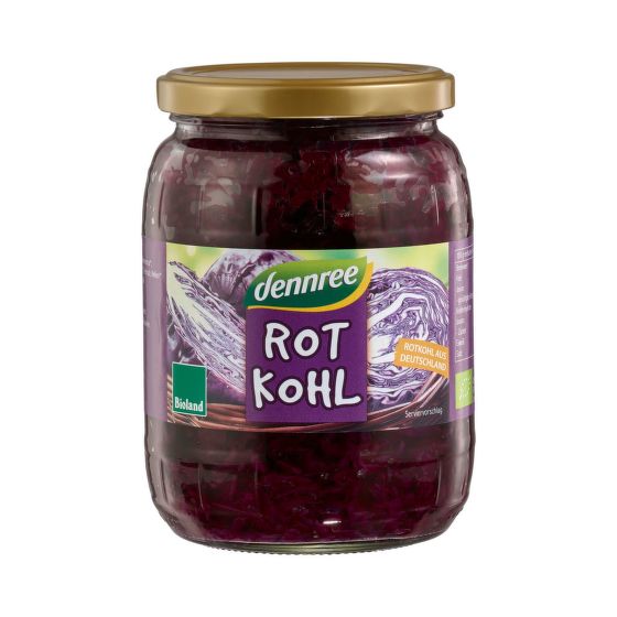 Kapusta červená 680 g BIO   DENNREE