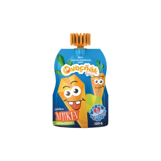 Kapsička jablko-mrkva 120 g   OVOCŇÁK