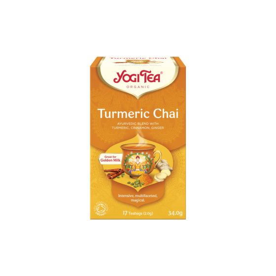 Čaj Turmeric chai 17 sáčkov 34 g BIO   YOGI TEA