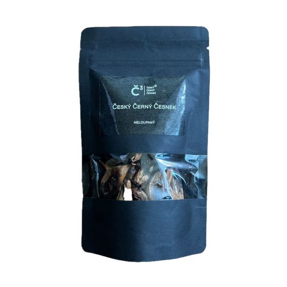 Cesnak čierny český nelúpaný 60 g   BLACK GARLIC