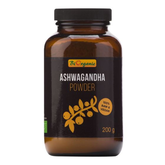 Ashwagandha prášok 200 g BIO   BIORGANIC