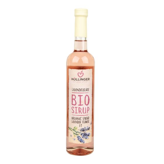 Sirup levanduľový 500 ml BIO   HOLLINGER 