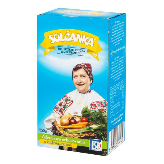 Solčanka s kuchynskou soľou 250 g   SOLČANKA