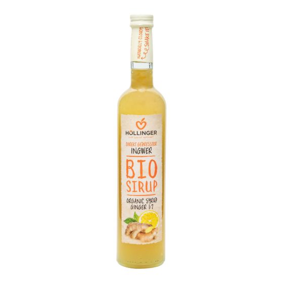 Sirup zázvorový 500 ml BIO   HOLLINGER