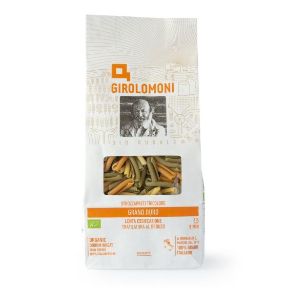 Cestoviny strozzapreti semolinové mix 500 g BIO   GIROLOMONI
