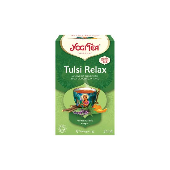 Čaj Tulsi Relax 17 sáčkov 34 g BIO   YOGI TEA