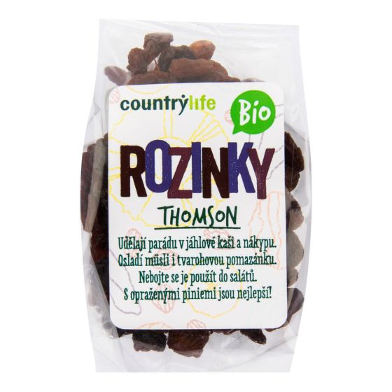 Hrozienka Thomson 100 g BIO   COUNTRY LIFE