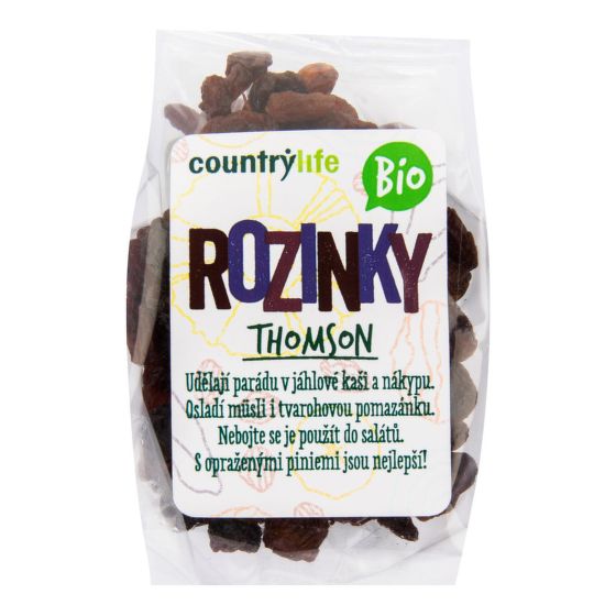 Hrozienka Thomson 100 g BIO   COUNTRY LIFE