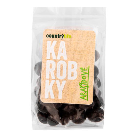 Karobky arašidové 100 g   COUNTRY LIFE