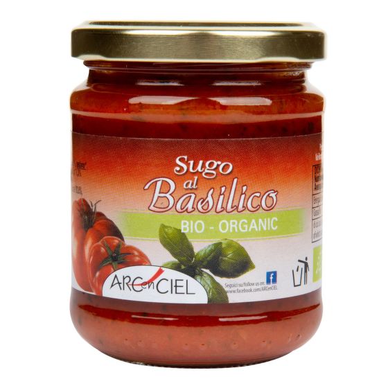 Omáčka paradajková s bazalkou 190 g BIO   ARC EN CIEL